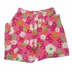 Sag Harbor floral crop pants